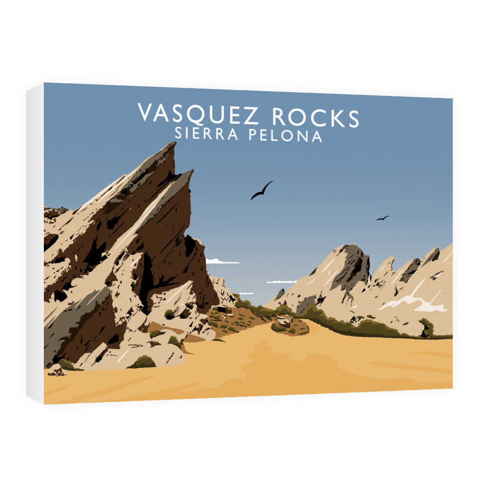 Vasquez Rocks, Sierra Pelona, Calafornia, USA 60cm x 80cm Canvas
