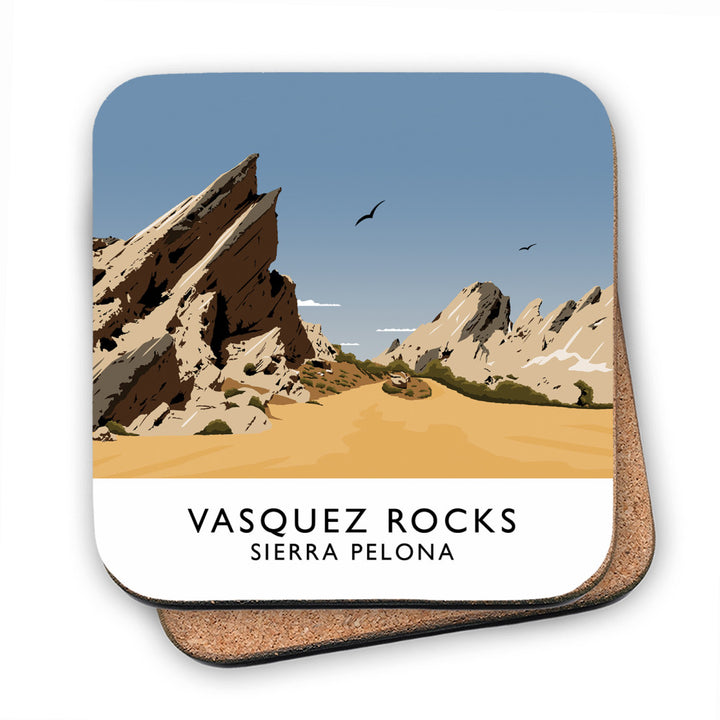 Vasquez Rocks, Sierra Pelona, Calafornia, USA MDF Coaster