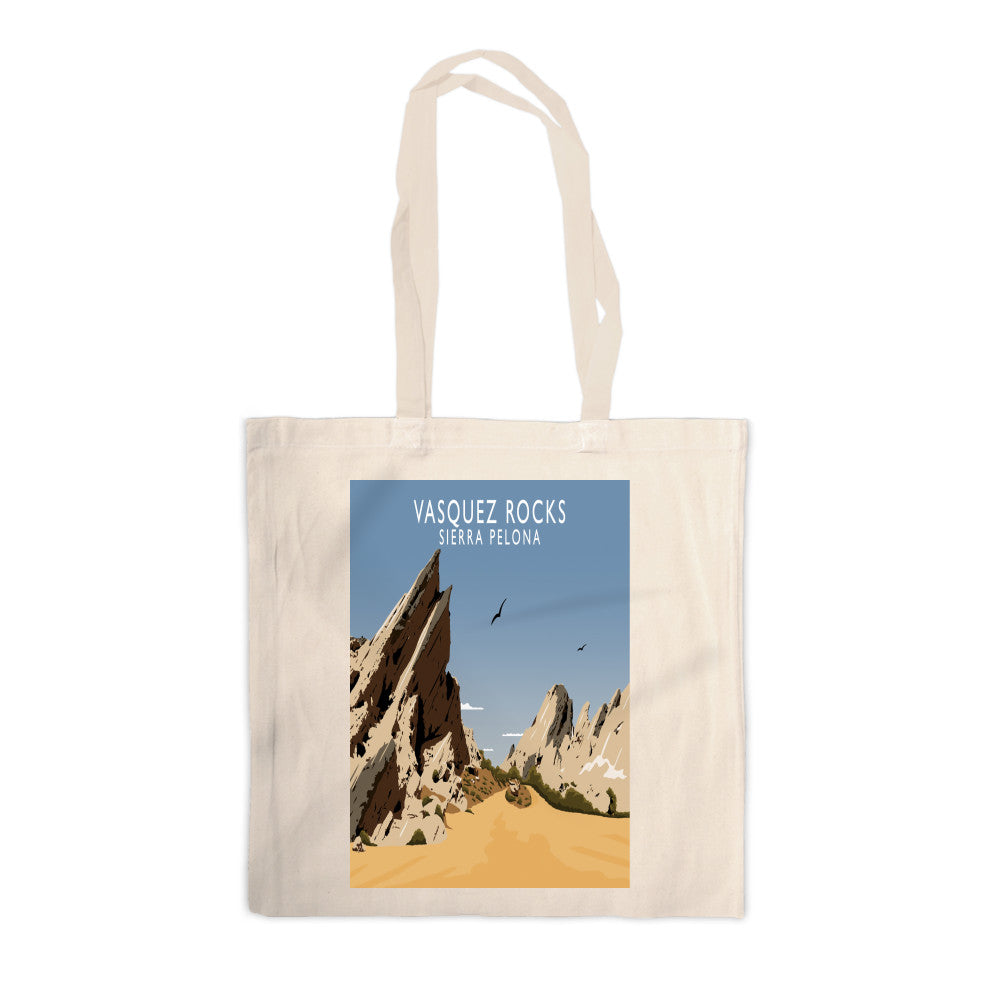 Vasquez Rocks, Sierra Pelona, Calafornia, USA Canvas Tote Bag