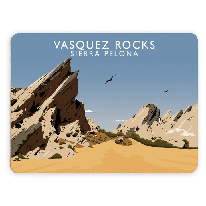 Vasquez Rocks, Sierra Pelona, Calafornia, USA Placemat