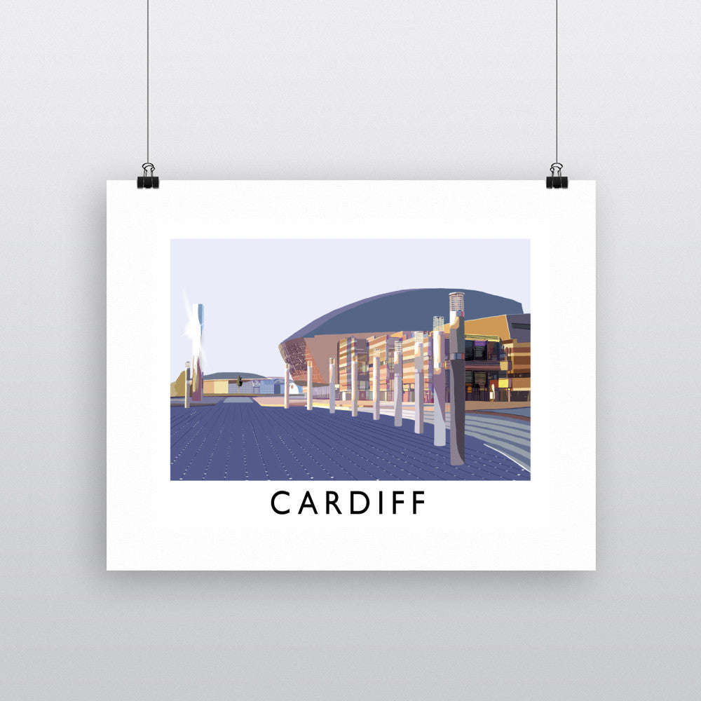 Cardiff, Wales - Art Print