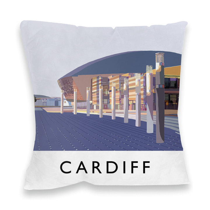 Cardiff, Wales Fibre Filled Cushion