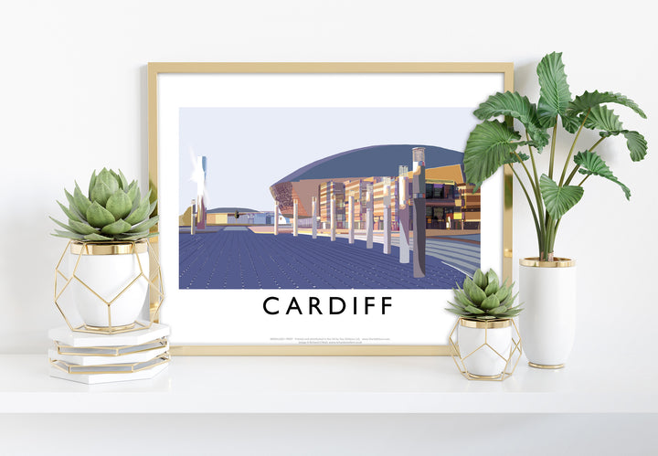 Cardiff, Wales - Art Print