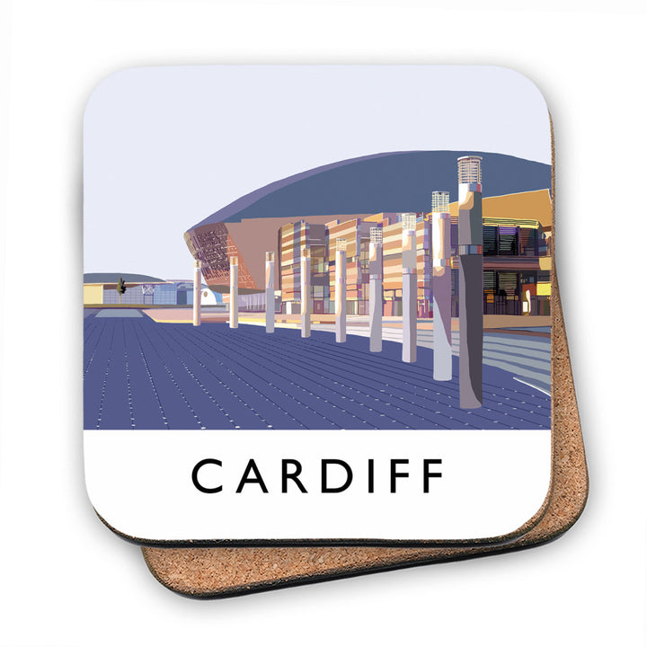 Cardiff, Wales MDF Coaster