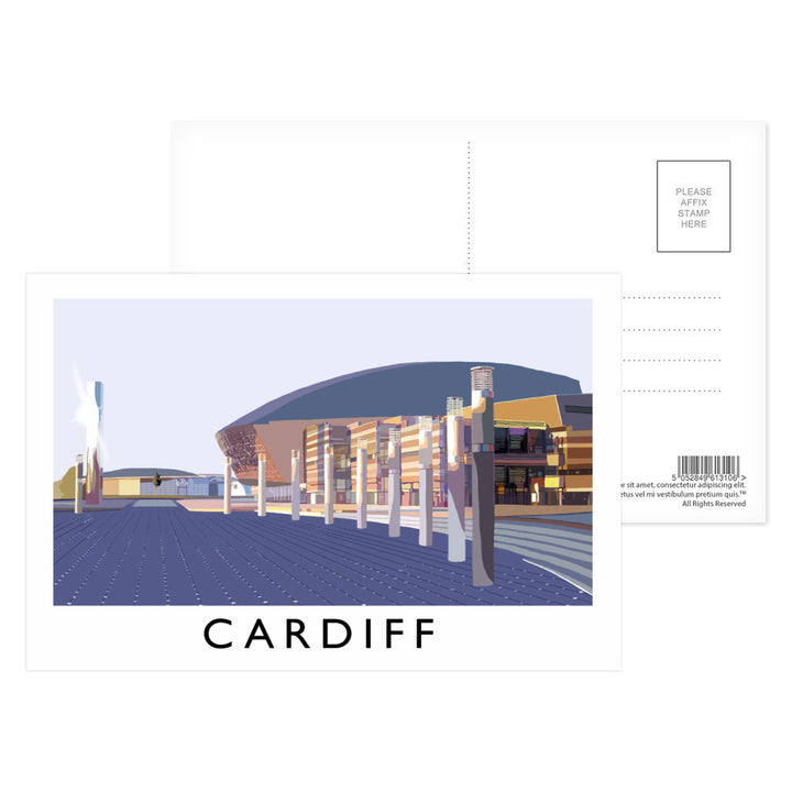 Cardiff, Wales Postcard Pack