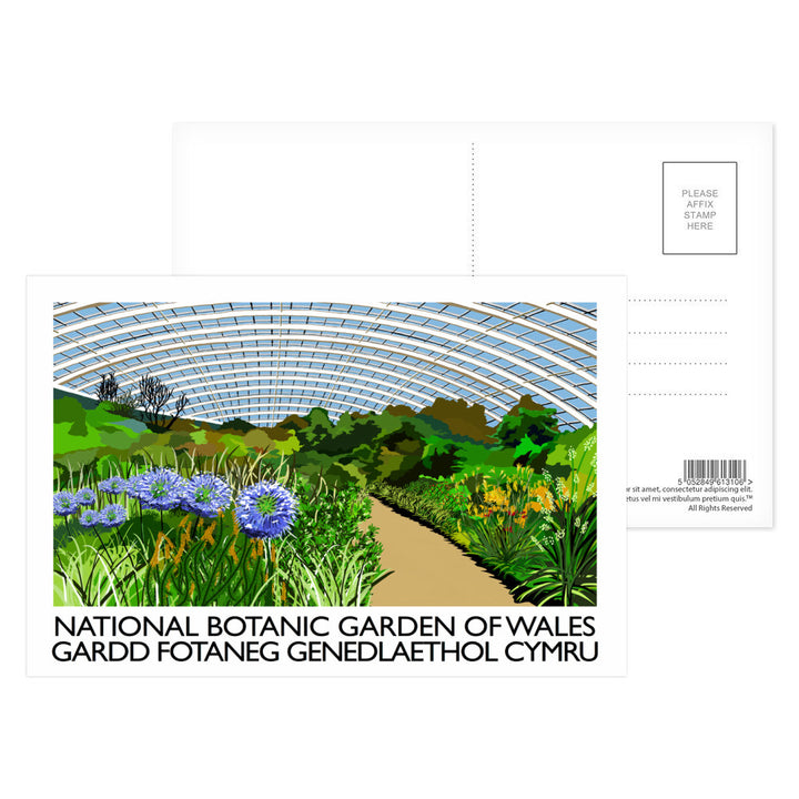 National Botanic Garden of Wales, Wales Postcard Pack