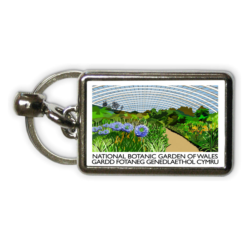 National Botanic Garden of Wales, Wales Metal Keyring