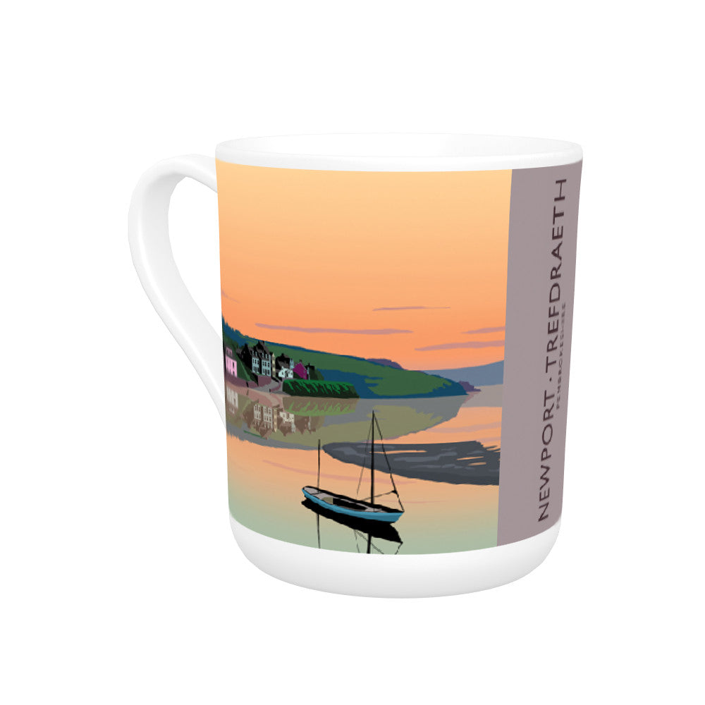Newport, Trefdraeth, Pembrokeshire, Wales Bone China Mug