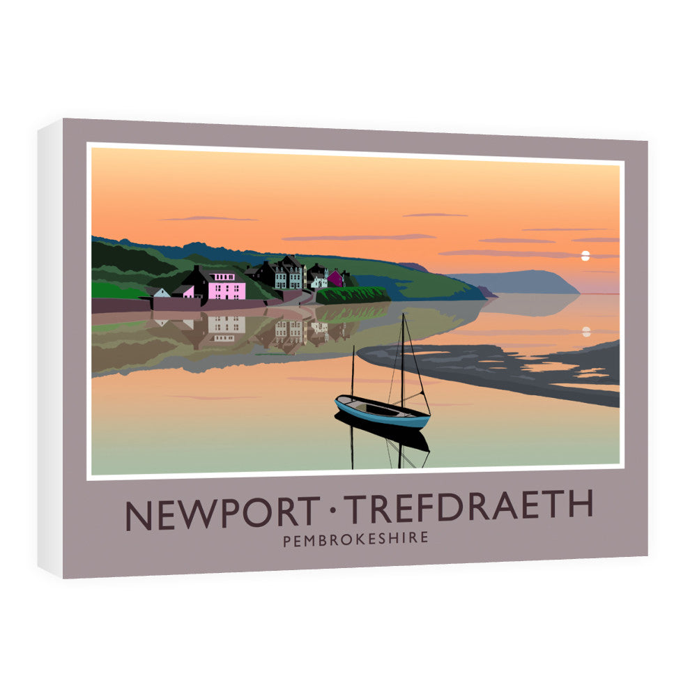 Newport, Trefdraeth, Pembrokeshire, Wales 60cm x 80cm Canvas