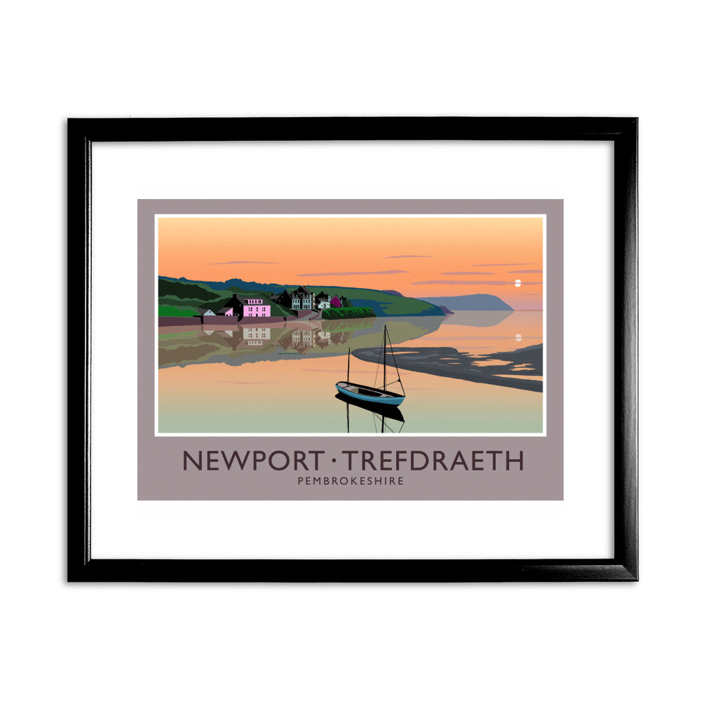 Newport, Trefdraeth, Pembrokeshire, Wales - Art Print