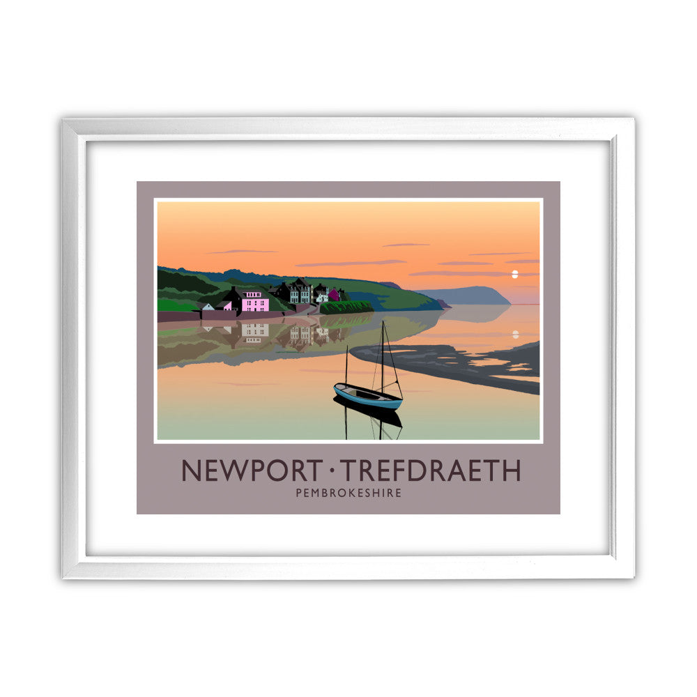 Newport, Trefdraeth, Pembrokeshire, Wales - Art Print