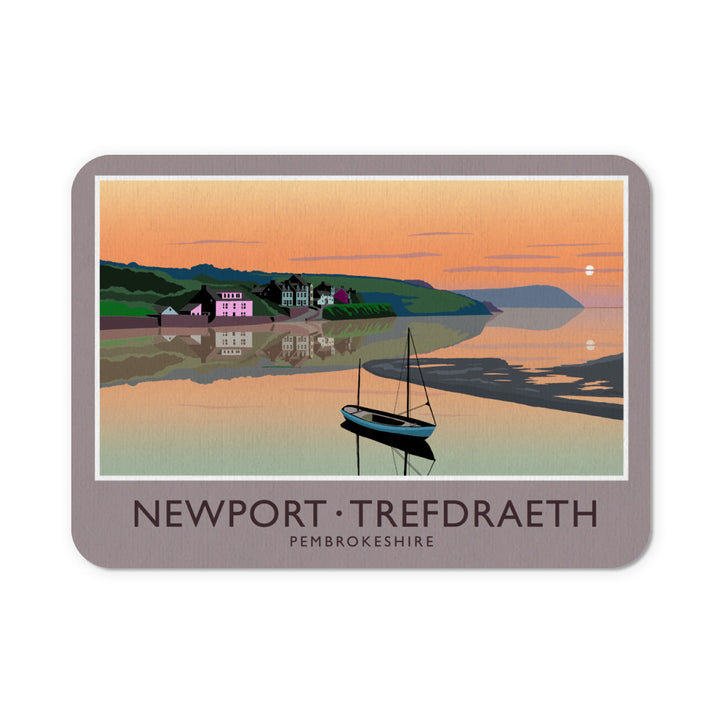 Newport, Trefdraeth, Pembrokeshire, Wales Mouse Mat