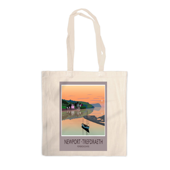 Newport, Trefdraeth, Pembrokeshire, Wales Canvas Tote Bag