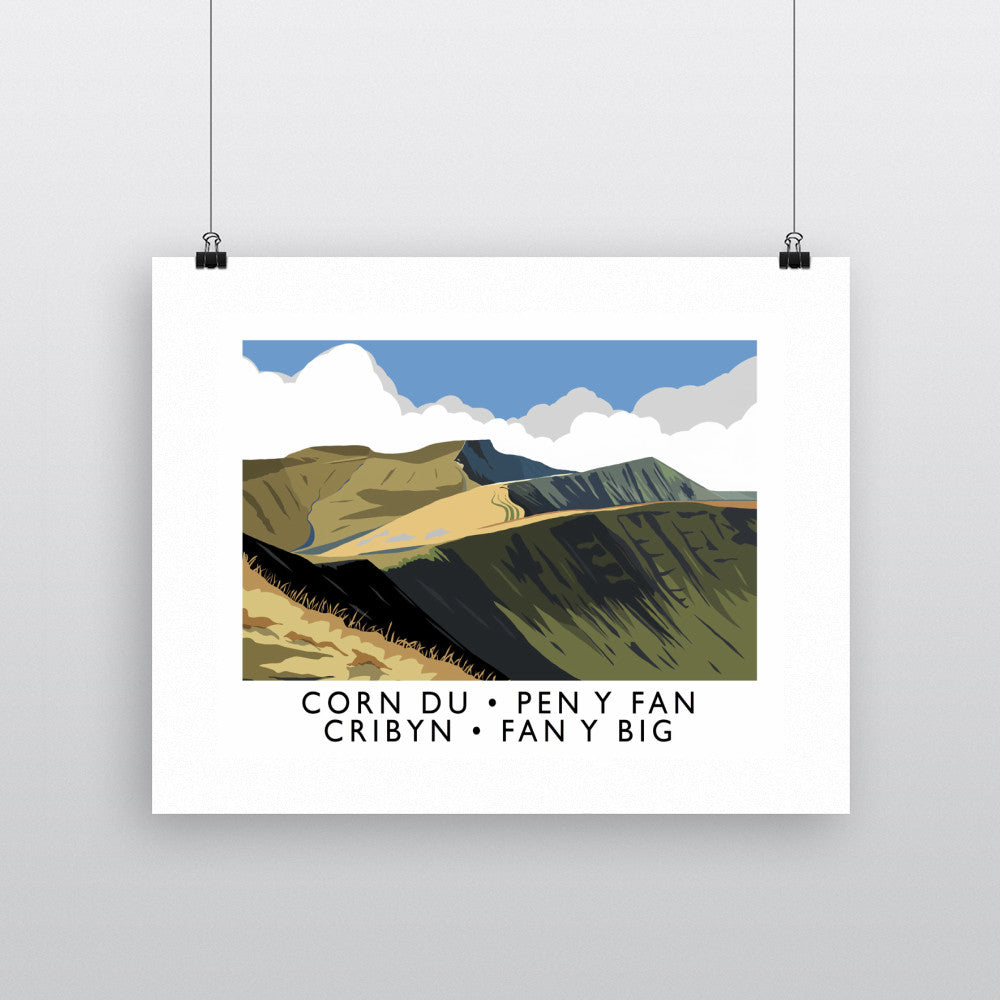 The Brecon Beacons, Wales Fine Art Print