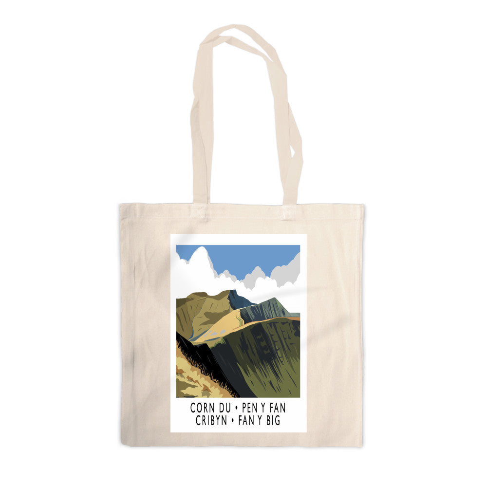 The Brecon Beacons, Wales Canvas Tote Bag