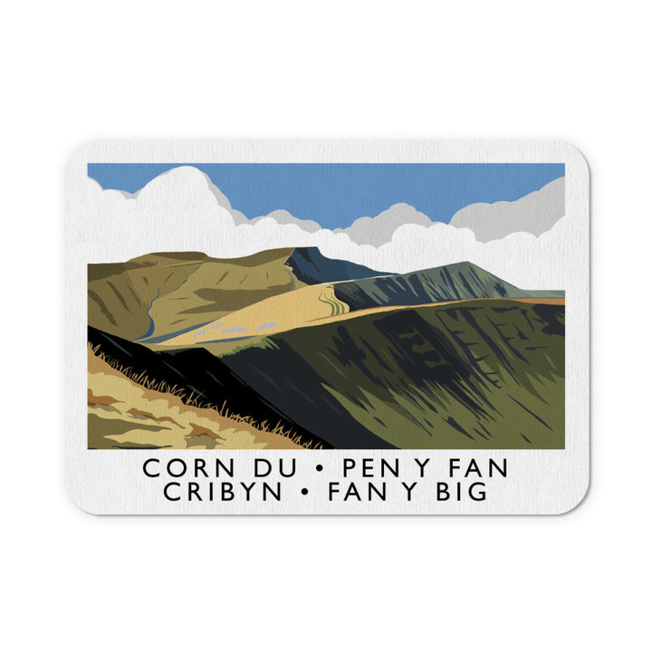 The Brecon Beacons, Wales Mouse Mat