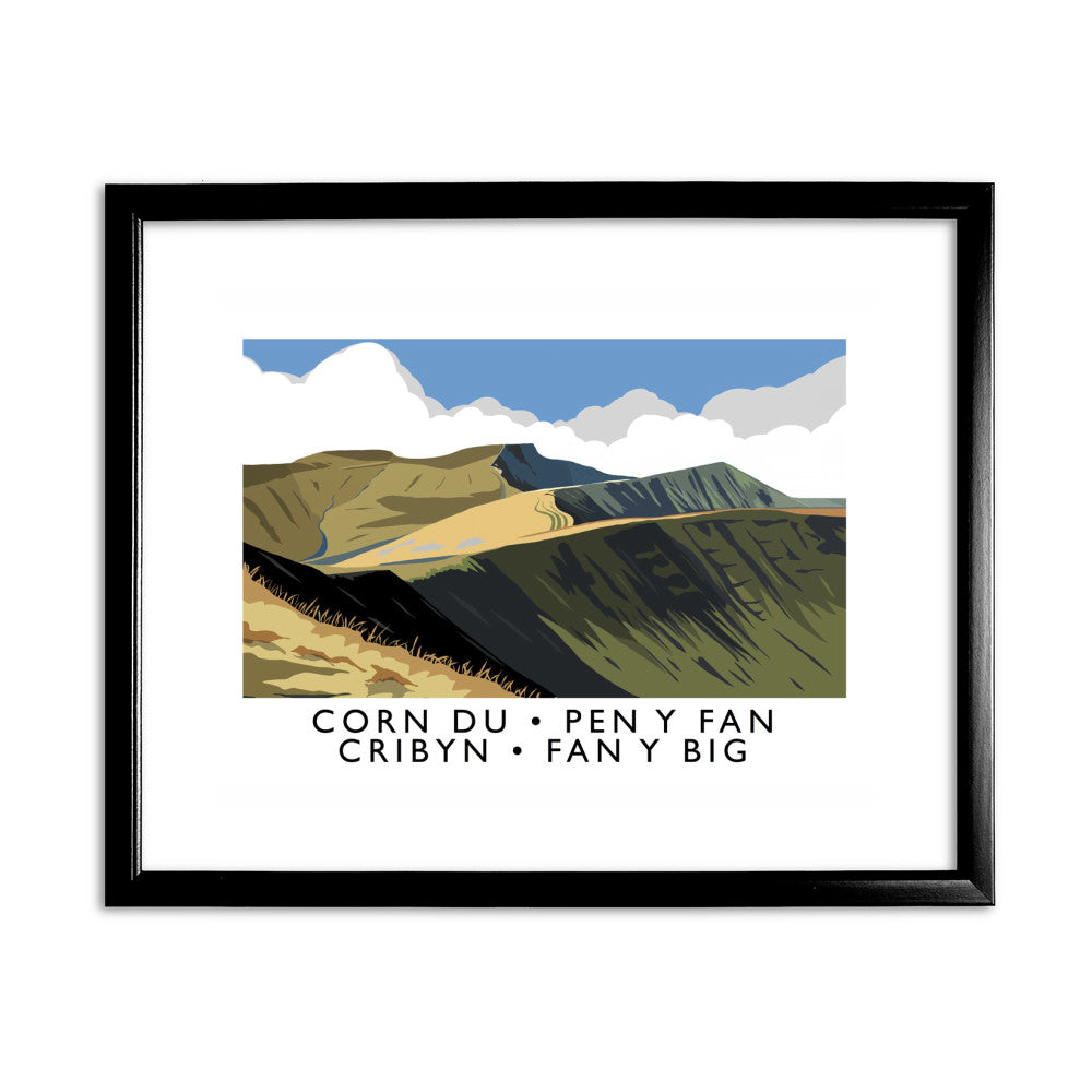 The Brecon Beacons, Wales - Art Print