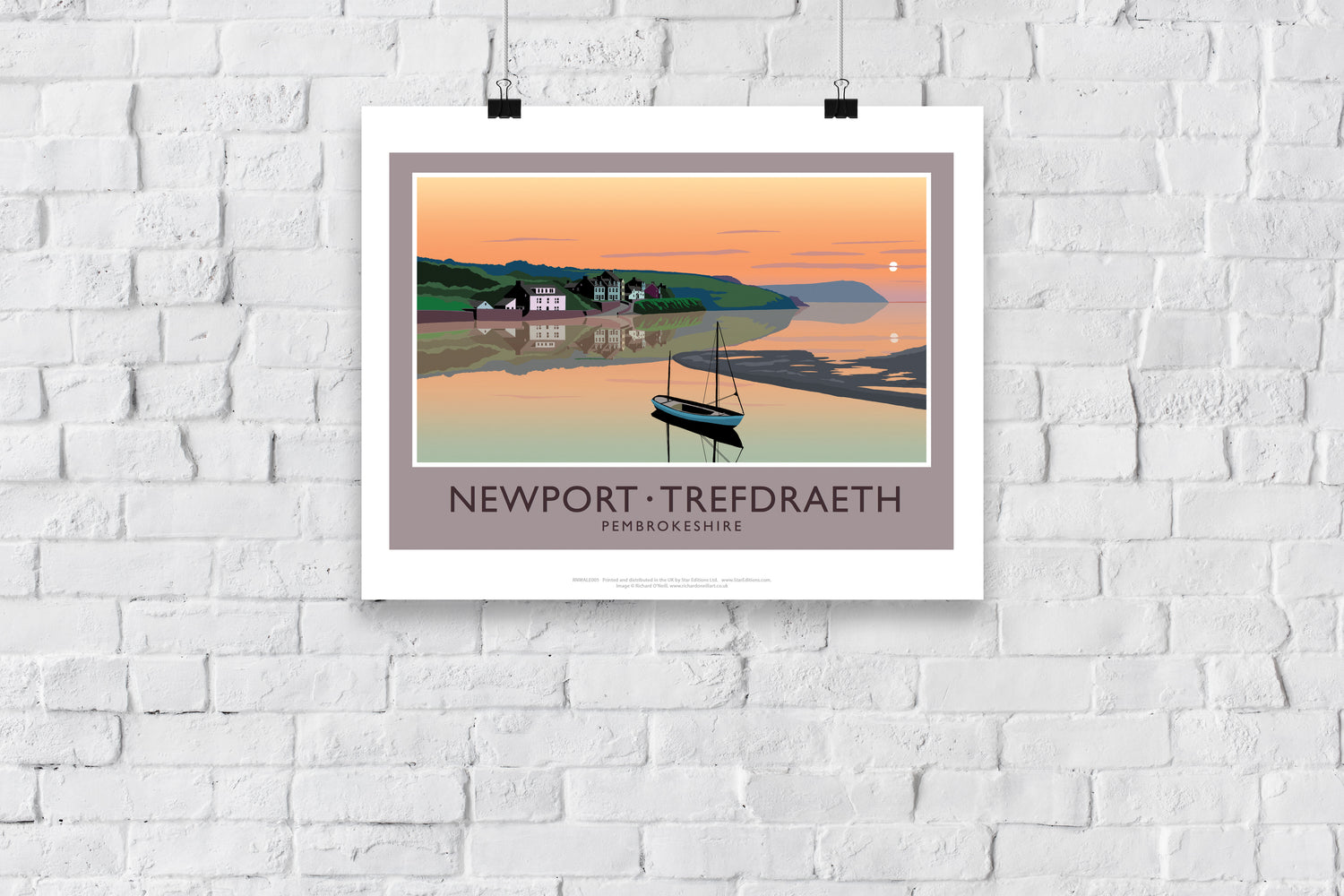 Newport, Wales - Art Print