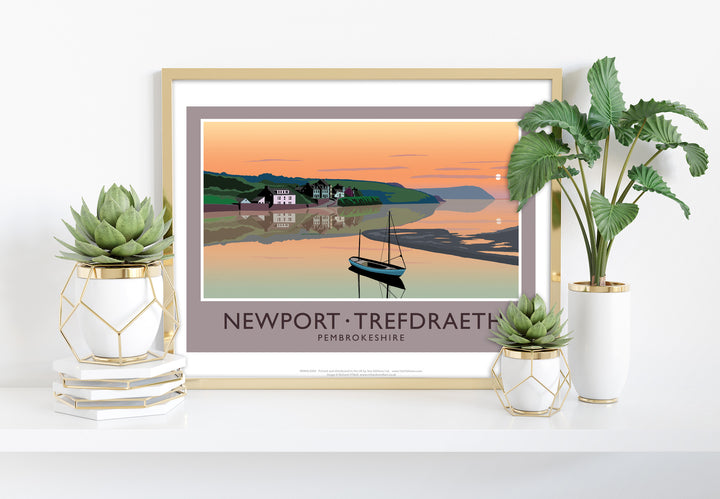 Newport, Wales - Art Print