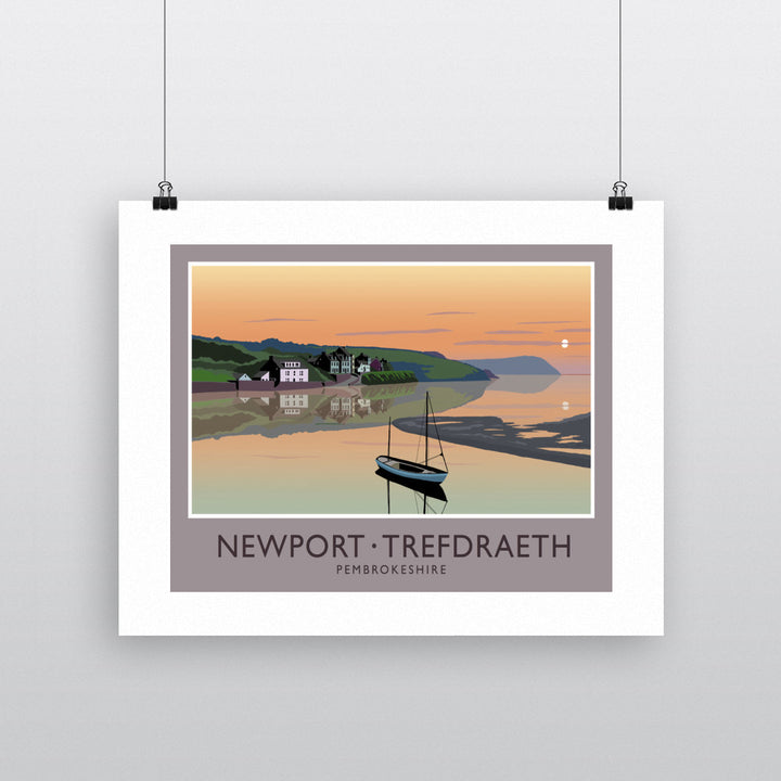 Newport, Wales Fine Art Print