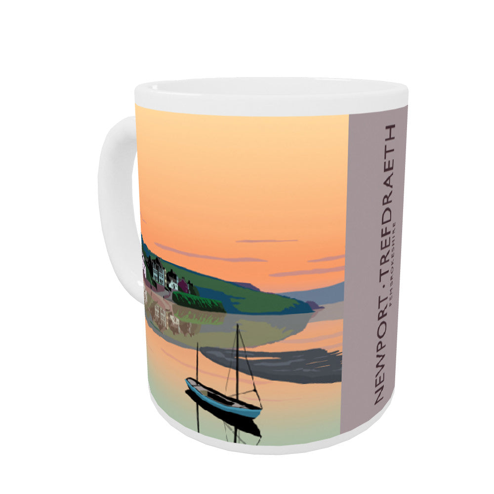 Newport, Wales Coloured Insert Mug