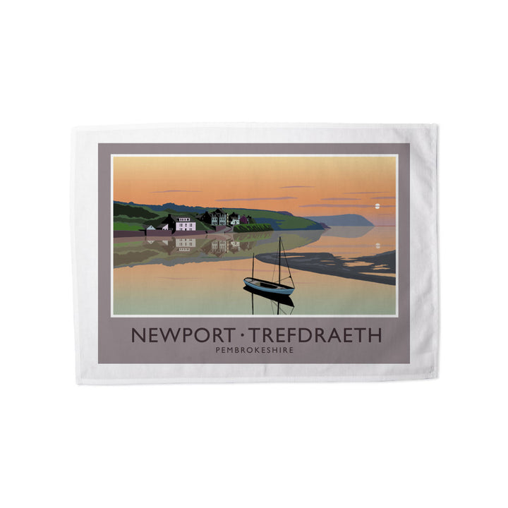 Newport, Wales Tea Towel