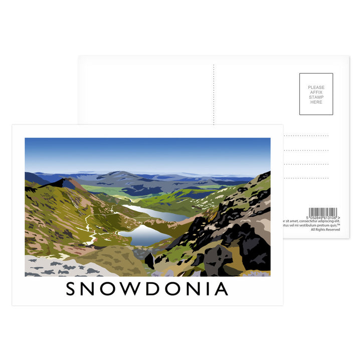 Snowdonia, Wales Postcard Pack