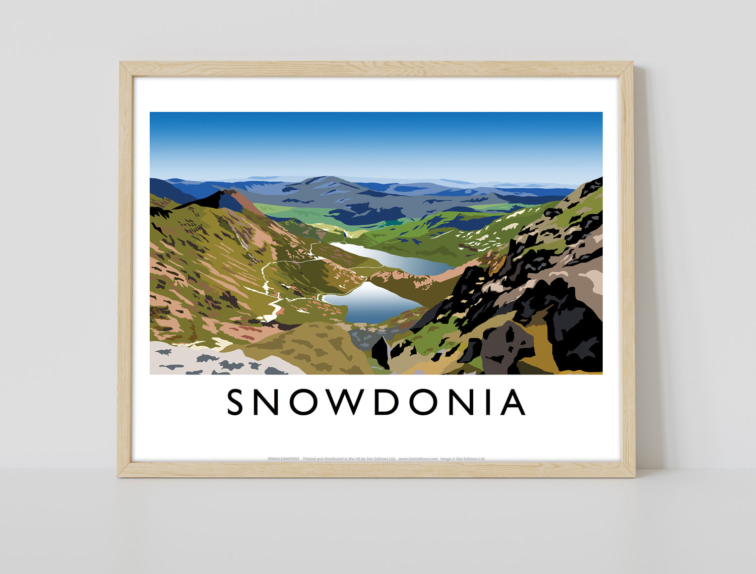 Snowdonia, Wales - Art Print