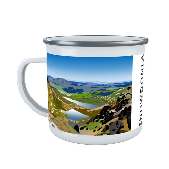 Snowdonia, Wales Enamel Mug