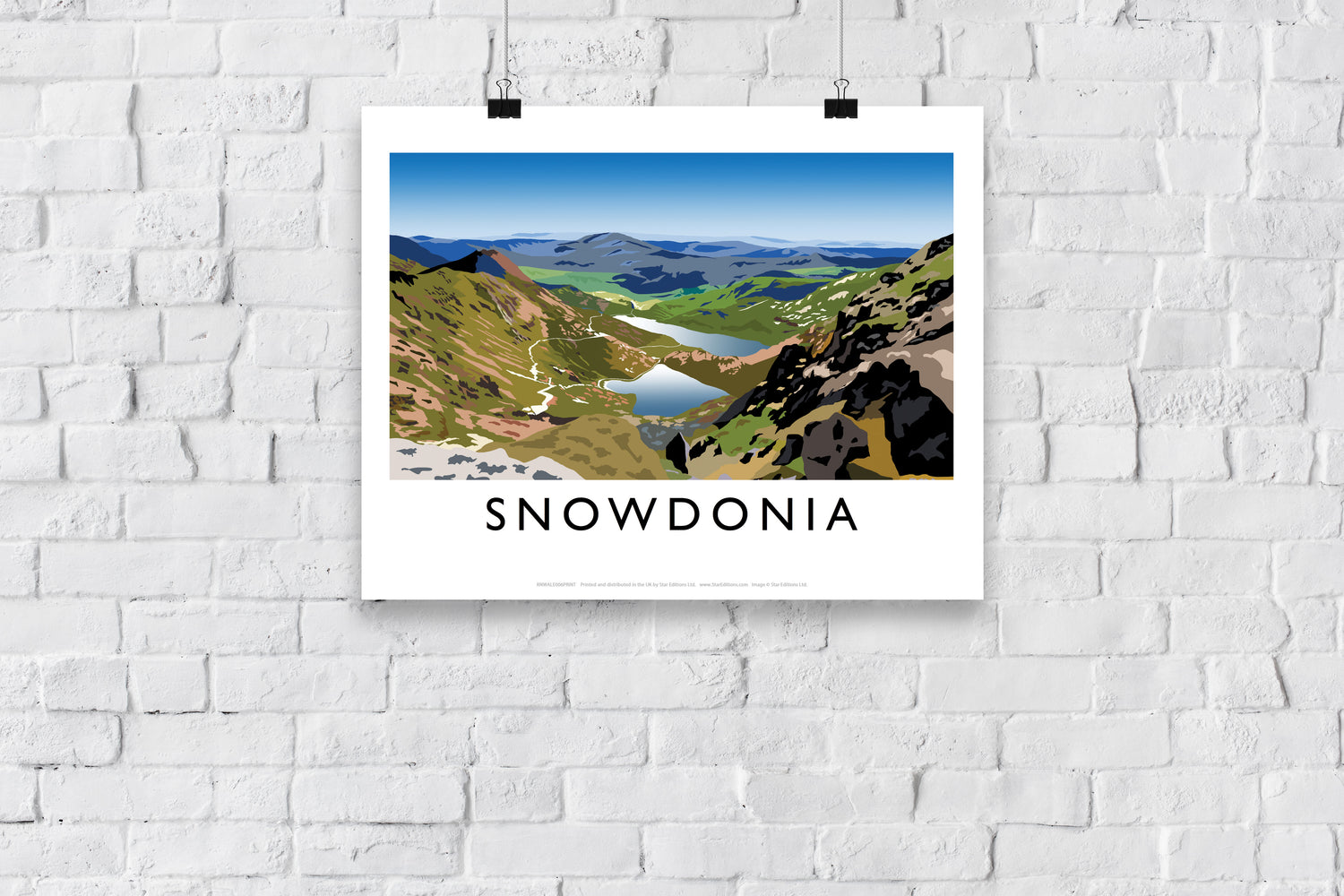 Snowdonia, Wales - Art Print