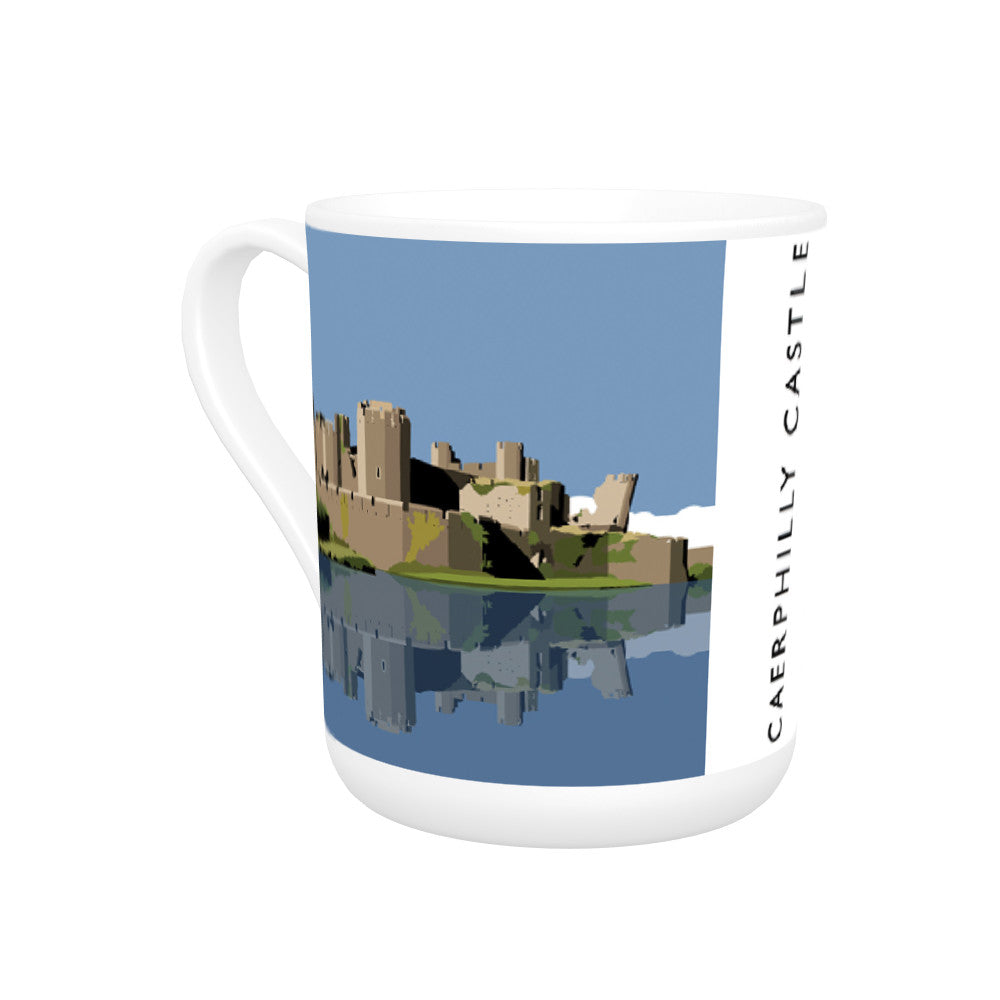 Caerphilly Castle, Wales Bone China Mug