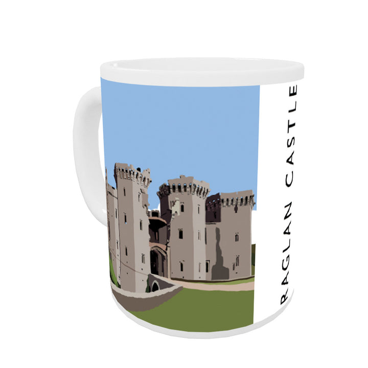 Ragland Castle, Wales Coloured Insert Mug
