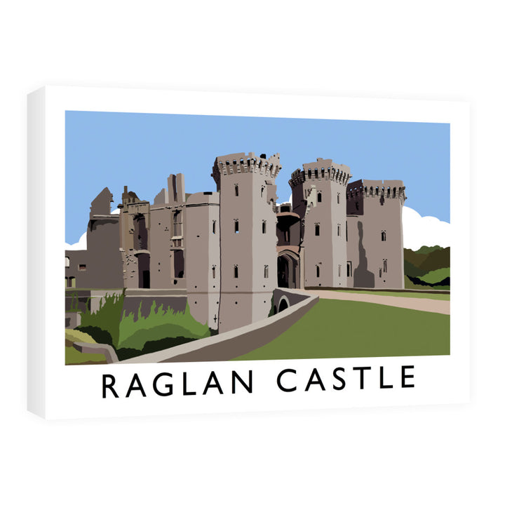Ragland Castle, Wales 60cm x 80cm Canvas