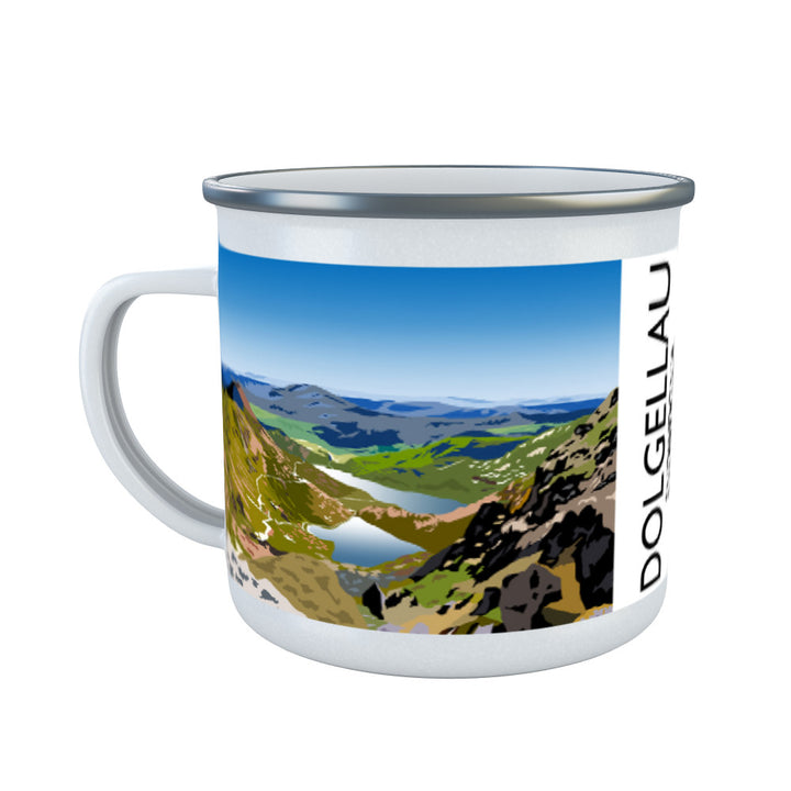 Dolgellau, Snowdonia, Wales Enamel Mug