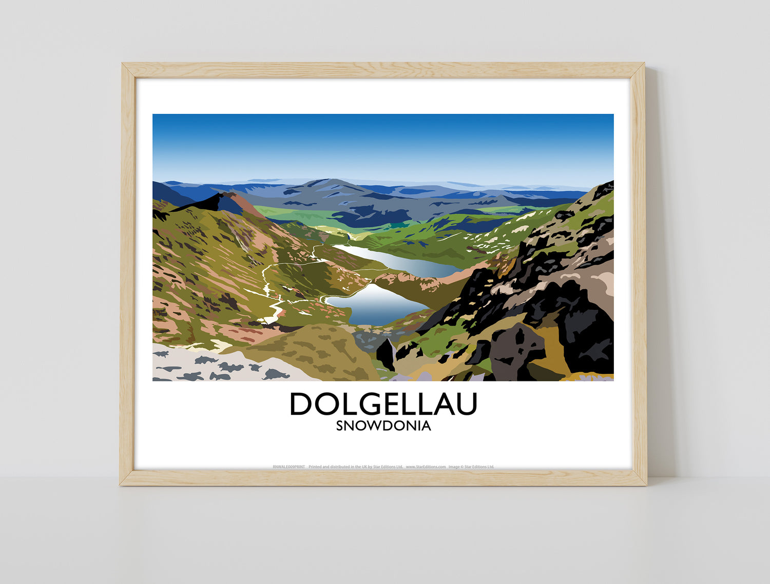 Dolgellau, Snowdonia, Wales - Art Print