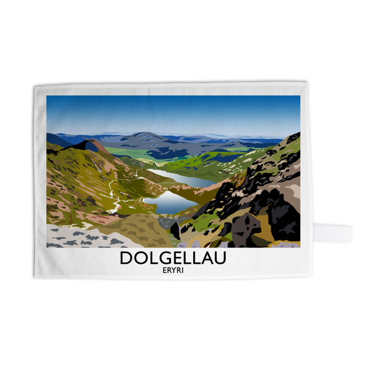 Dolgellau, Eryri, Wales Tea Towel