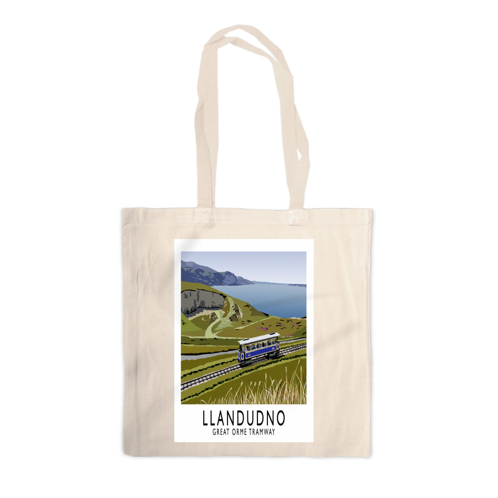 Llandudno, Great Orme Tramway, Wales Canvas Tote Bag