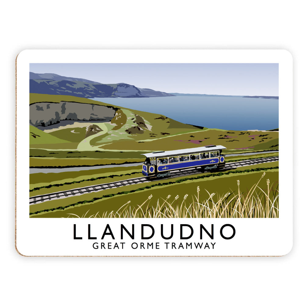 Llandudno, Great Orme Tramway, Wales Placemat