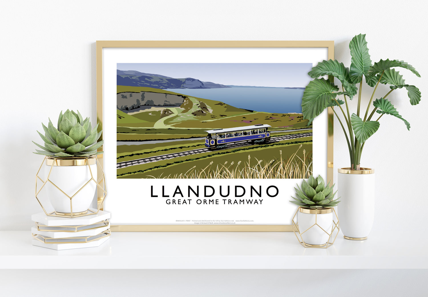 Llandudno, Great Orme Tramway, Wales - Art Print