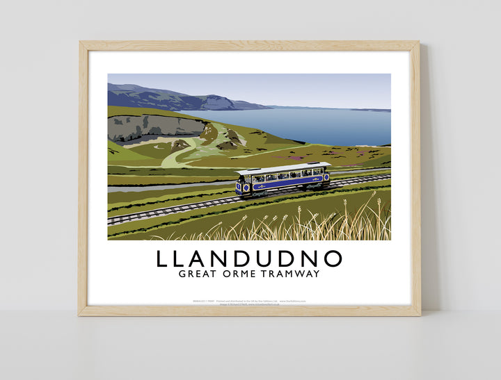 Llandudno, Great Orme Tramway, Wales - Art Print