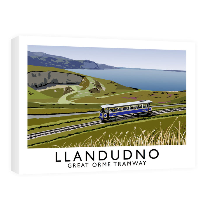 Llandudno, Great Orme Tramway, Wales 60cm x 80cm Canvas
