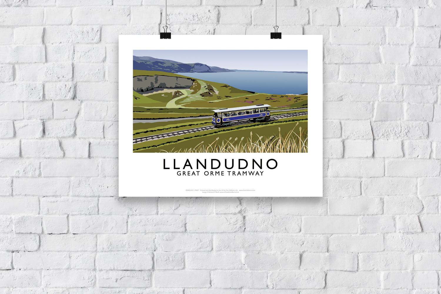 Llandudno, Great Orme Tramway, Wales - Art Print