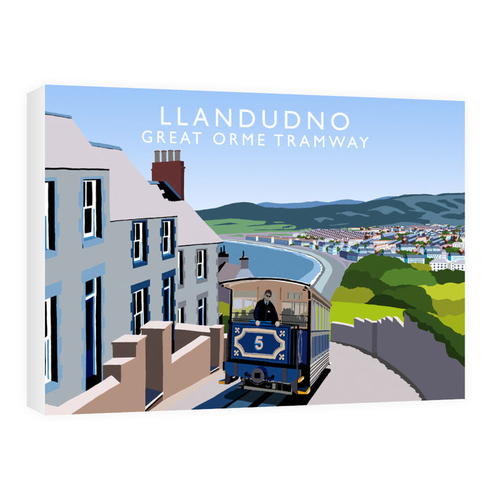 Llandudno, Great Orme Tramway, Wales 60cm x 80cm Canvas