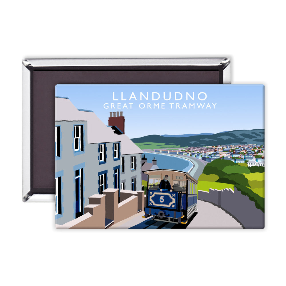 Llandudno, Great Orme Tramway, Wales Magnet