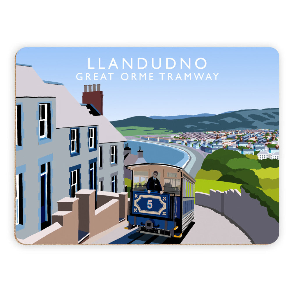 Llandudno, Great Orme Tramway, Wales Placemat