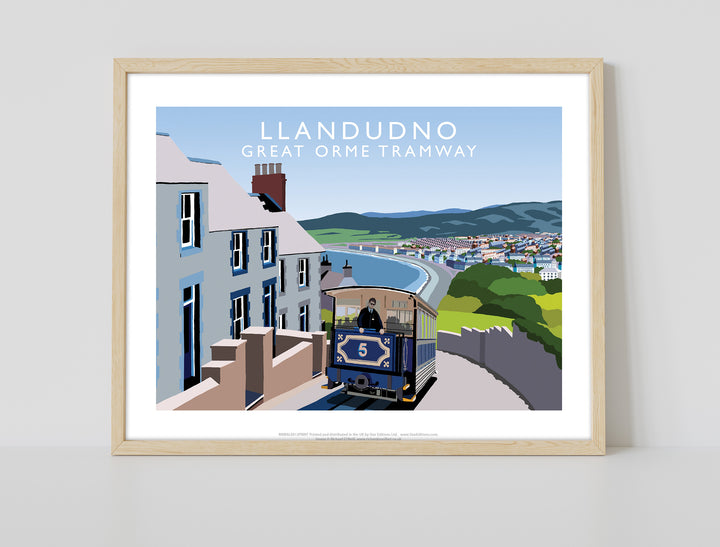 Llandudno, Great Orme Tramway, Wales - Art Print