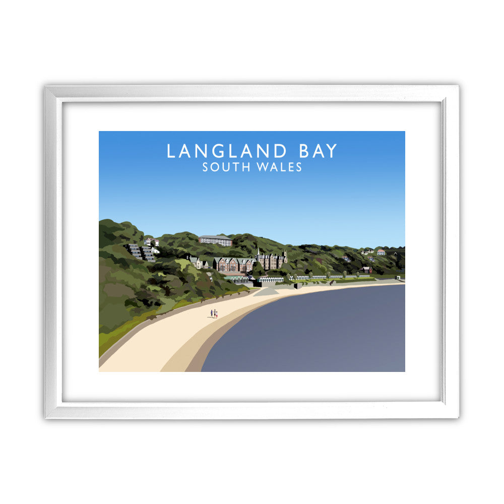 Langland Bay, South Wales - Art Print