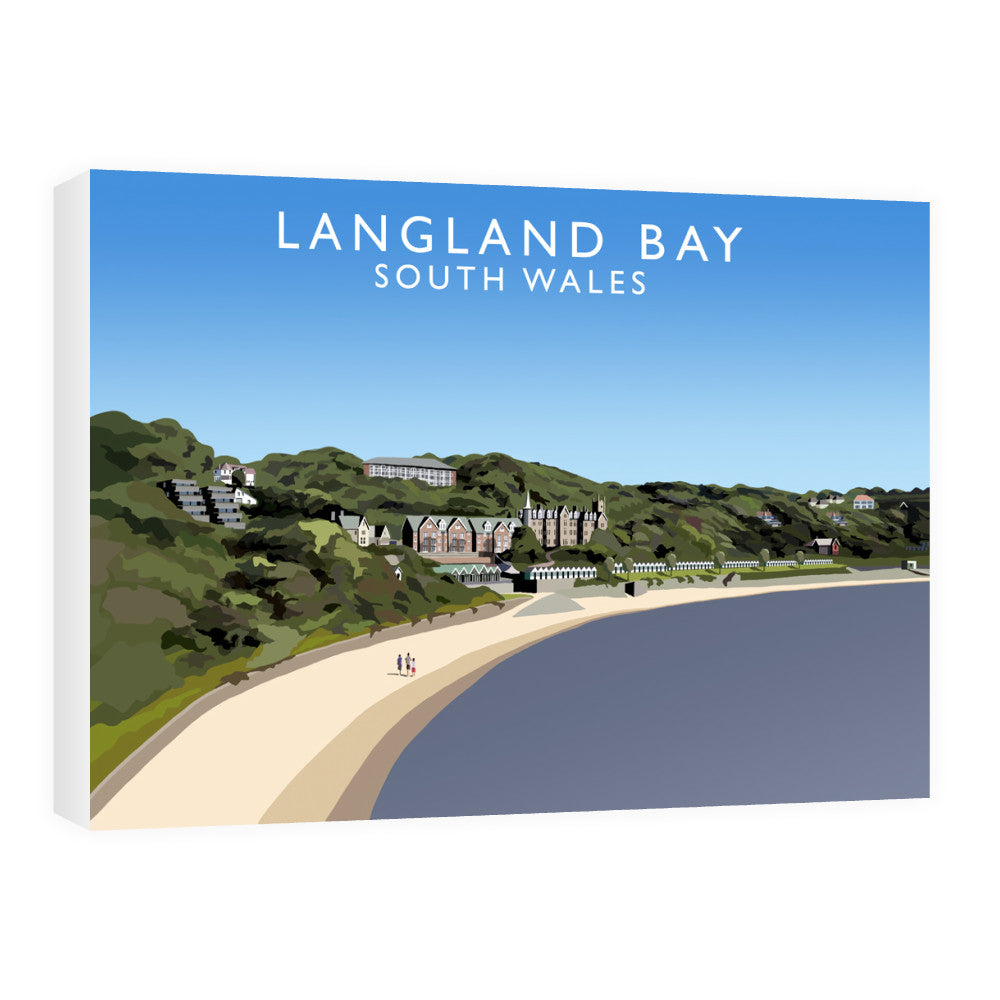 Langland Bay, South Wales 60cm x 80cm Canvas