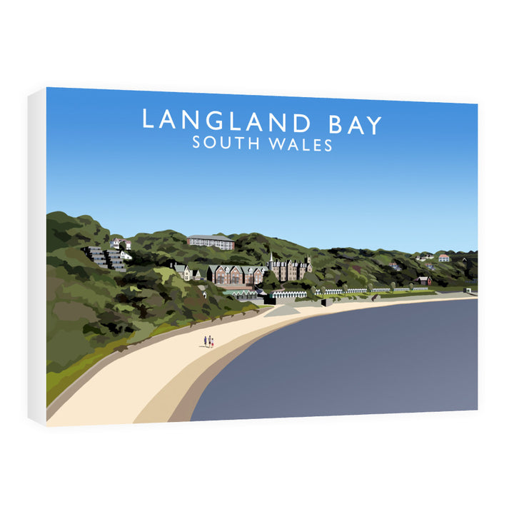 Langland Bay, South Wales 60cm x 80cm Canvas