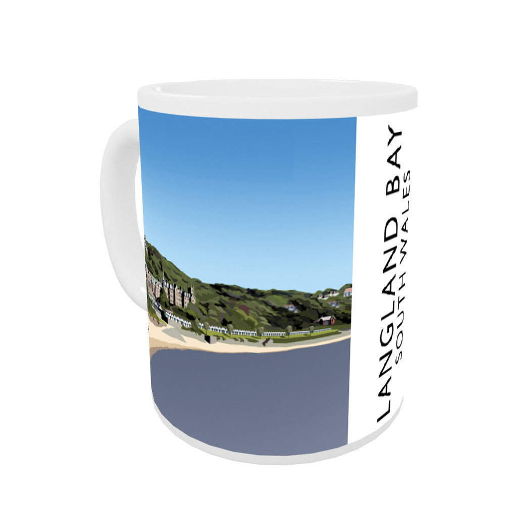 Langland Bay, South Wales Mug